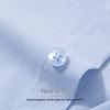 Hodo Men's Easy Care Silk & Modal Blend Long Sleeve Shirt
