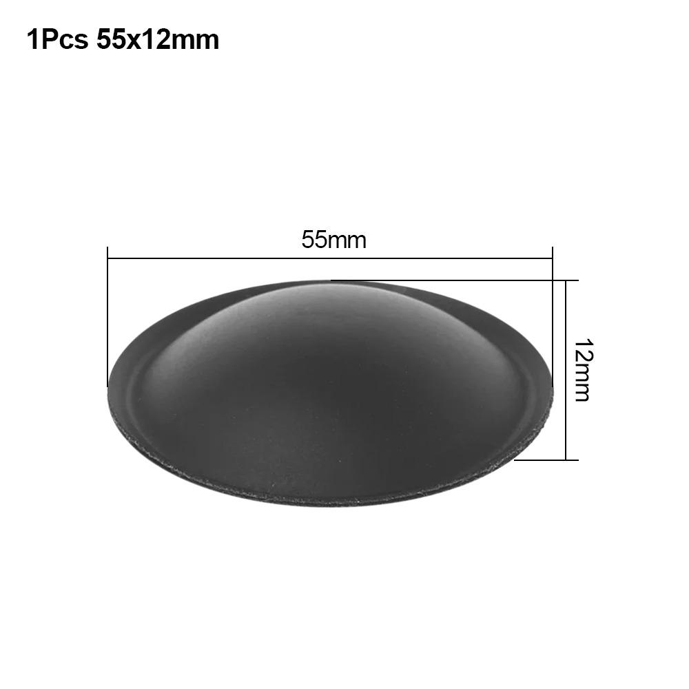 1Pcs Durable 30-150mm Speaker Dust Cap Woofer Black Cone Cover PP Matte Audio Speaker Protector Speaker Accessories