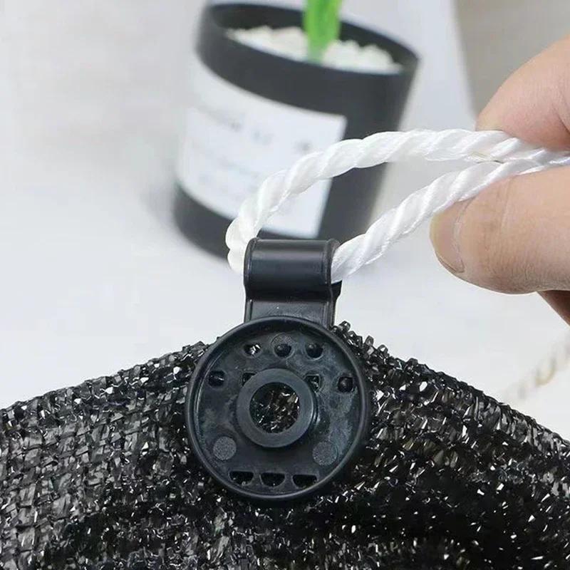 100pcs Sun Shading Net Clip Home Fence Installation Hook Greenhouse Sunshade Net Clamp Outdoor Tent Hang Expand Net Fix Clips