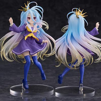 19CM Anime NGNL No Game No Life White Figure Anime PVC Anime Action Figures Model Collection Ornament Anime Model Toy Gift