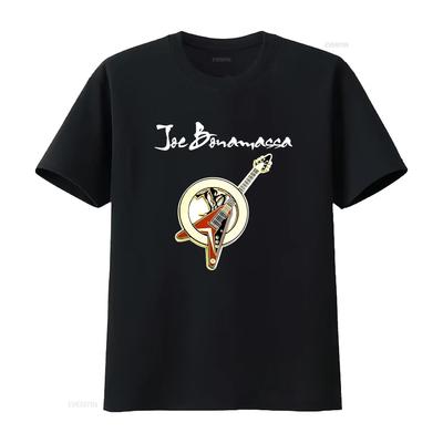 Camiseta de Joe Bonamassa de Tendencia Todas las Tallas S 5XL Para Fans Vintage Suave Versátil Streetwear Elegante Gráfica Elástica