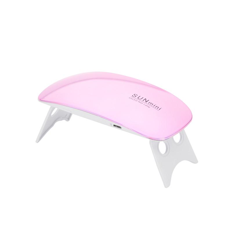 Portable Nail Dryer 6W UV LED Nail Lamp Manicure Apparatus For Gel Nail Polish Nail Art Lamp For Drying Nails Home Use