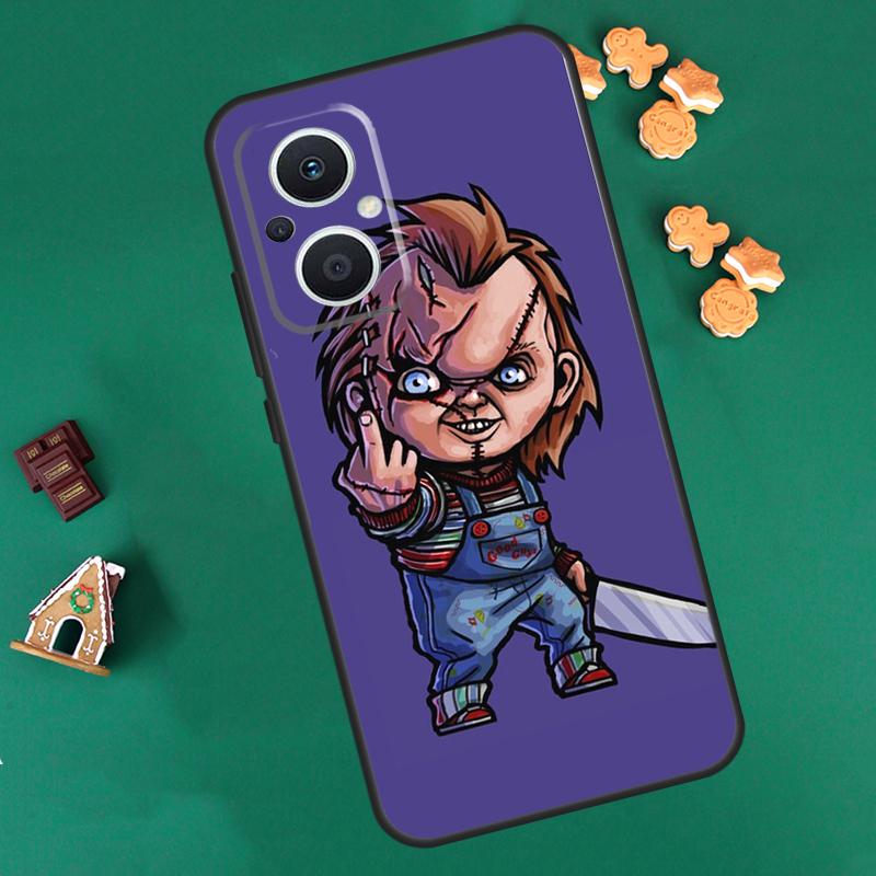 

Chucky Doll Horror Movie Case For OPPO Reno 14 F 13 12 11 10 Pro 8T 8 7 Lite Cover For OPPO Find X8 X6 X5 X9 Pro Coque OPPO Find X9 Pro
