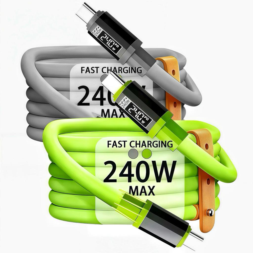 240W Super Fast Charging USB with E-marker Chip for Apple, Huawei, Samsung, Xiaomi, Honor Tablets