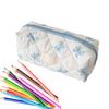 Pencil Pouch Cute Large Capacity Bow Pattern Pen Bag Cosmetic Organizer Portable Case Toiletry Makeup Pouch for College Student