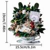 3D Pop Up Teacup Card with Envelope & Message Note Floral Bouquet Cards Pop Up Card  for Mom & Her