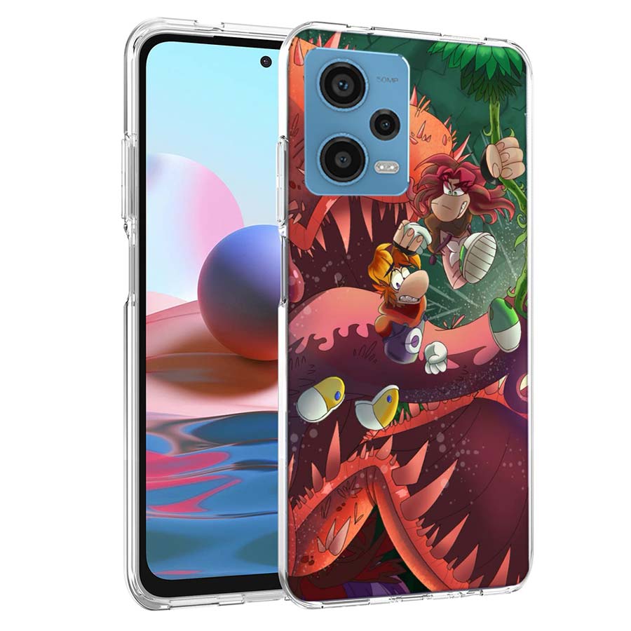 Game Rayman Legends Phone Case For Redmi Note 13 12 14 15 Pro Plus 13R 11 11T 11E 11S 10 Pro 10S 9 9S Cover Cell Clear TPU Capa