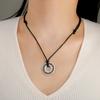 LIKGREAT 12 Zodiac Signs Necklace for Men Women Astrology Constellation Pendant Chain Stainless Steel Pagan Witchy Jewelry Gift