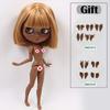 ICY DBS Blyth Doll Tan and Super Black Skin Joint Body Oily Hair 1/6 BJD Special Price Gift Toy