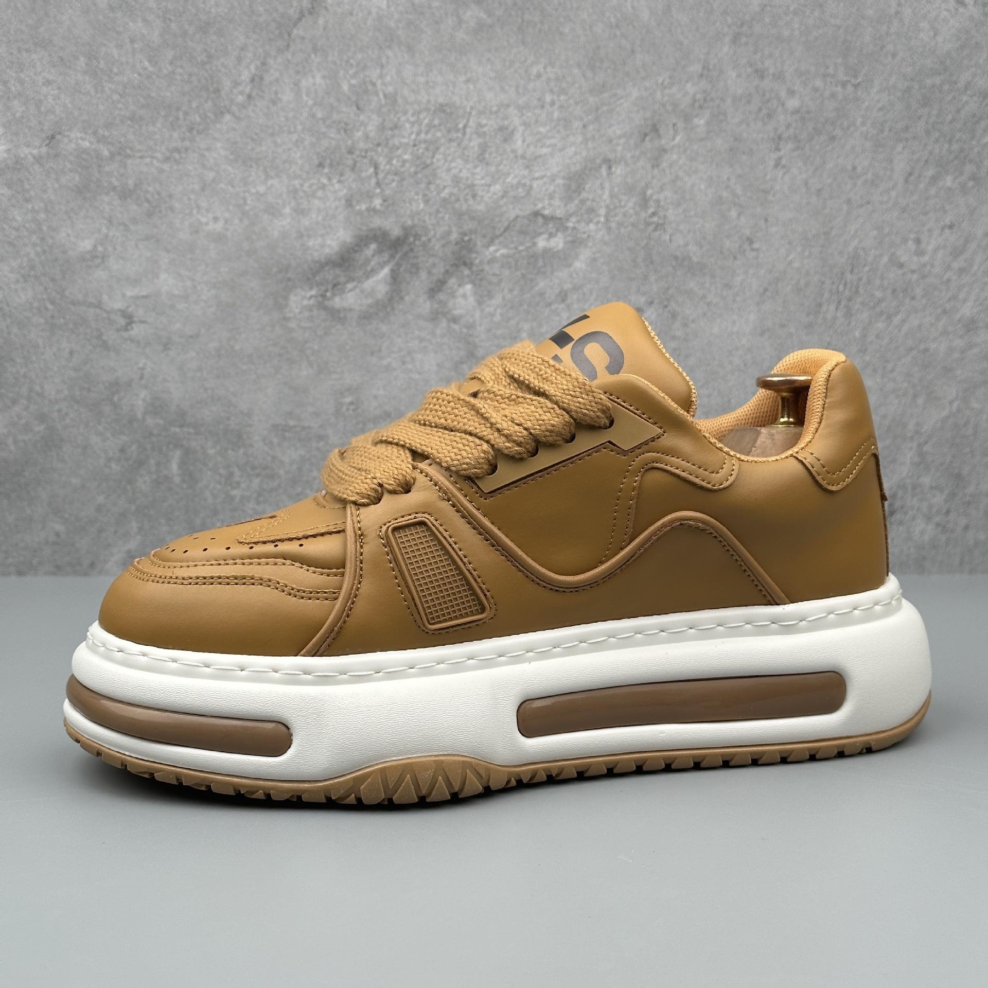 

Новые классические мужские туфли на толстой подошве, увеличенной высоты, простые модные повседневные туфли, удобные, с мягкой подошвой, износостойкие спортивные туфли 44 хаки