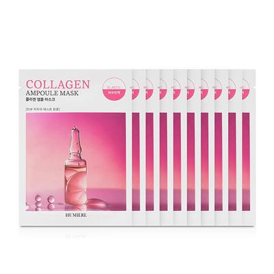 HUMIERE Maschera con fiala di collagene 23 ml / 0,77 fl.oz. 10 fogli