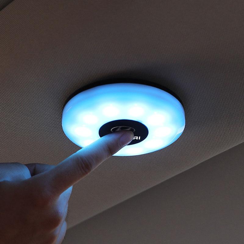 Magnet Base Ceiling Car LED Touch Light Car Interior Lighting Reading Light For Hyundai Mistra Lafesta Elantra Accent IX35 I20 I30 Azera Sonata