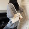 Fashion Retro Bag Women's Autumn and Winter Commute Shoulder Underarm Bag Portable Commuter Bag