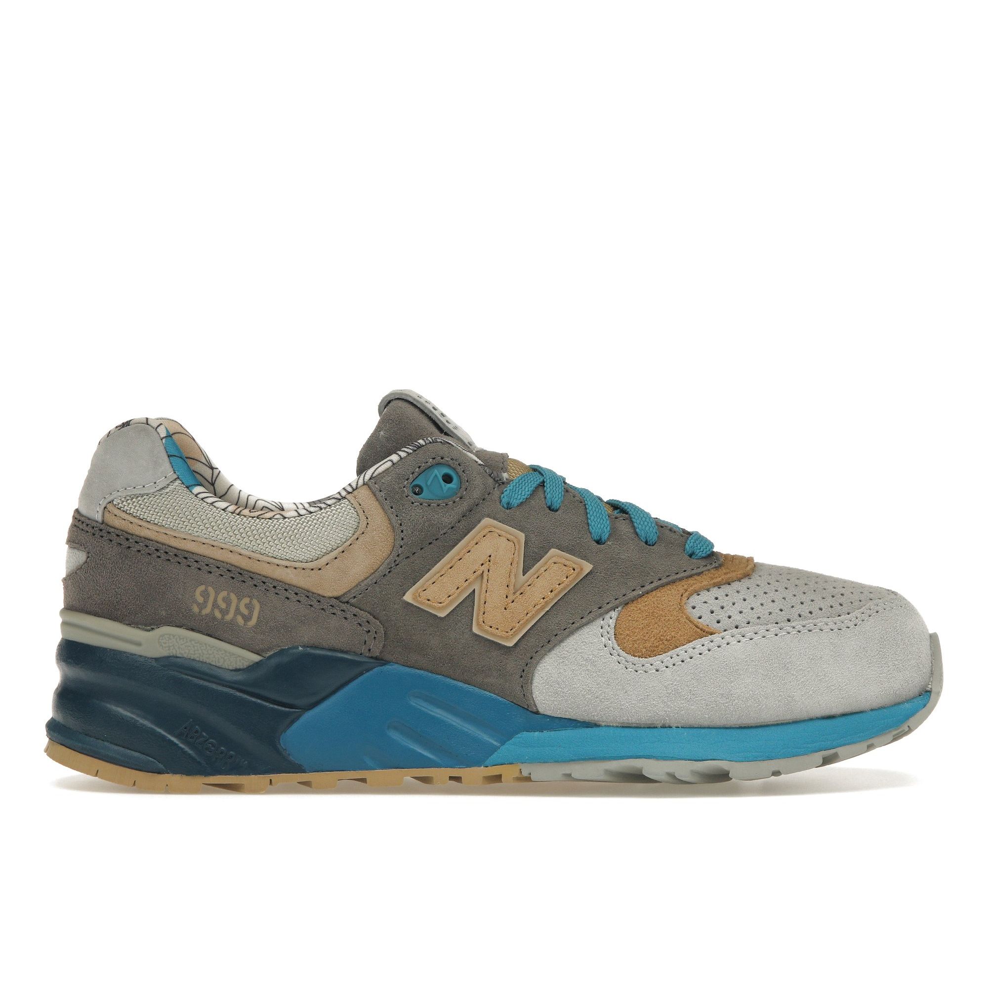 

Кроссовки унисекс New Balance Concepts x 999 Seal Разноцветные Сине-Серые ML999COP
