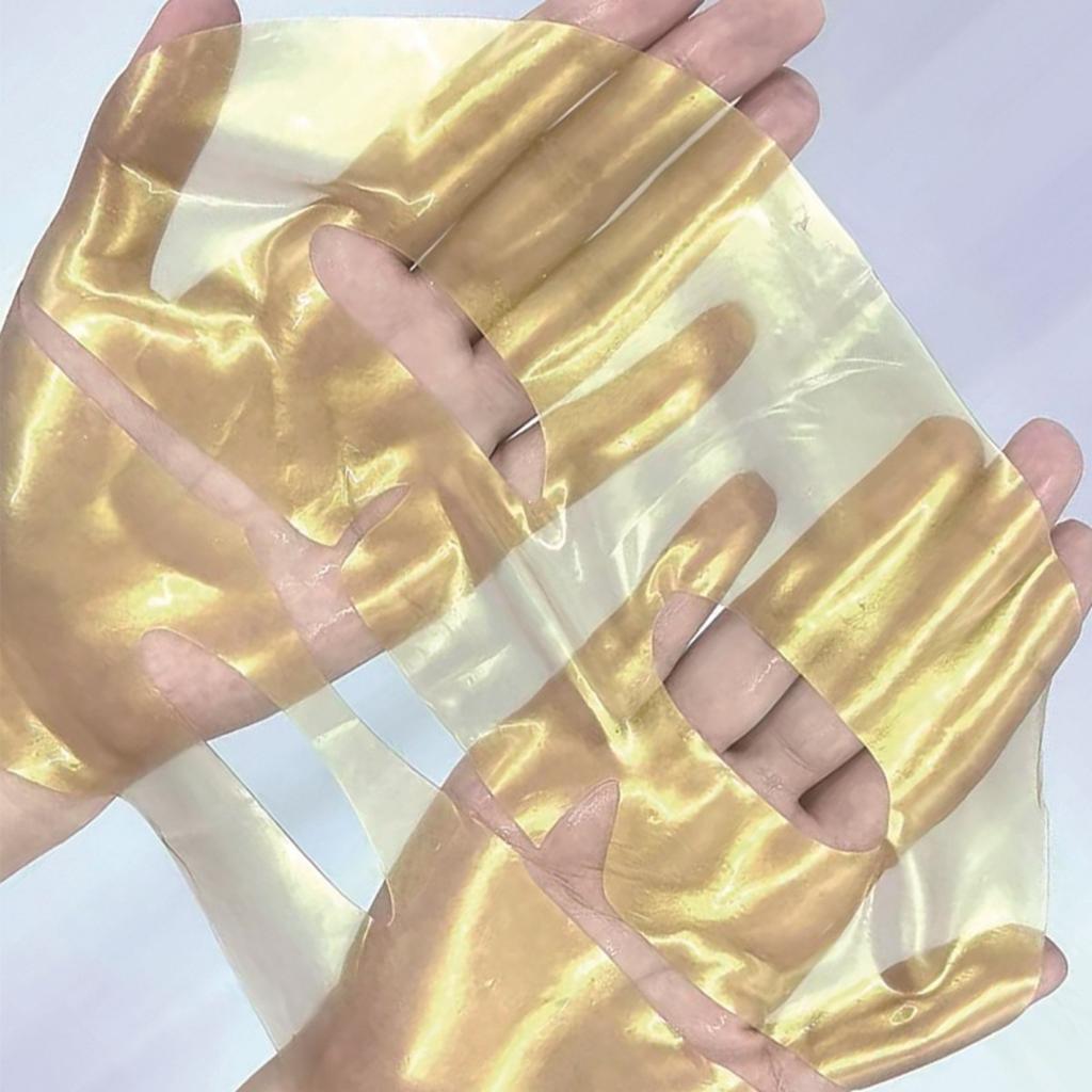 Gold Collagen Split Patch Feuchtigkeitsspendende und aufhellende Maske