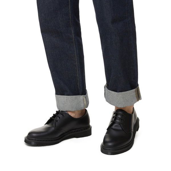 Dr. Martens 1461 Mono Smooth Leather Oxford Black Unisex Sneakers 14345001