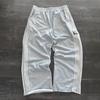 Unisex Lockere Gestreifte Sweathose mit weitem Bein