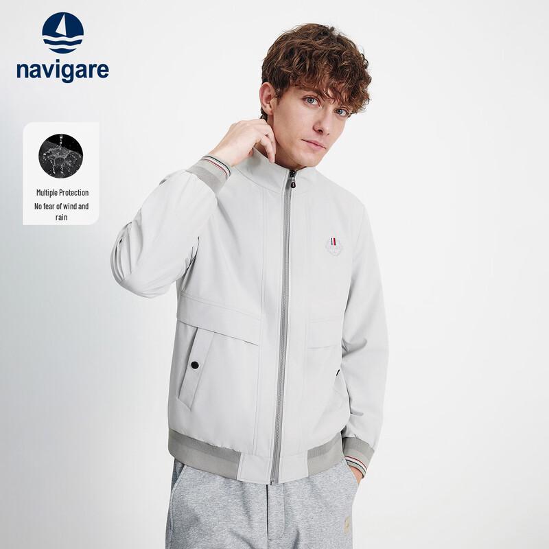 Navigare Men's Stand-Collar Outdoor Jacket