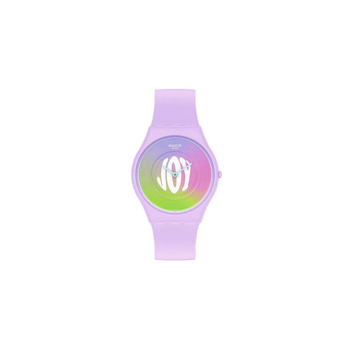 SWATCH Unisex 34mm Purple Watch SS09V101 SS09V101 SS09V101