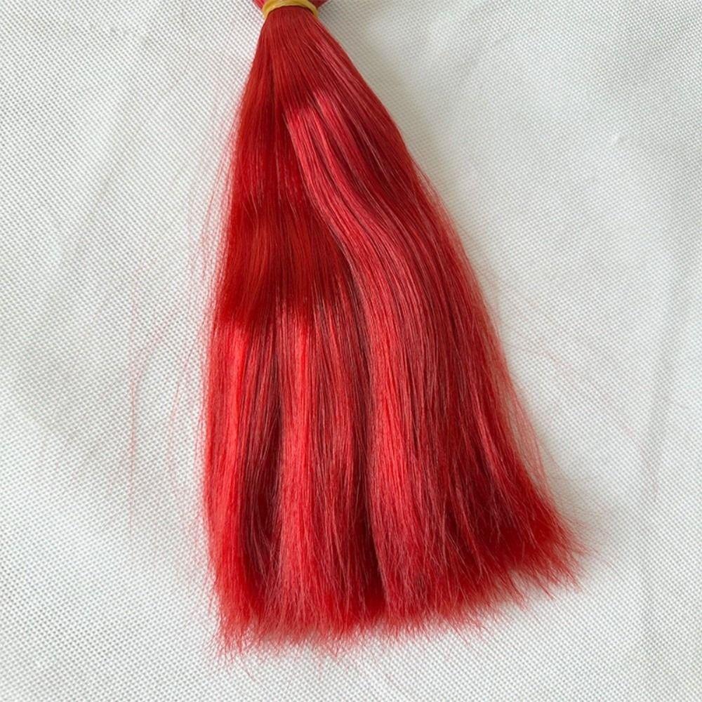 Milk Soft Silk Straight Doll Wig Doll Synthetic Hair Wig For 1/3 1/4 1/6 BJD Doll