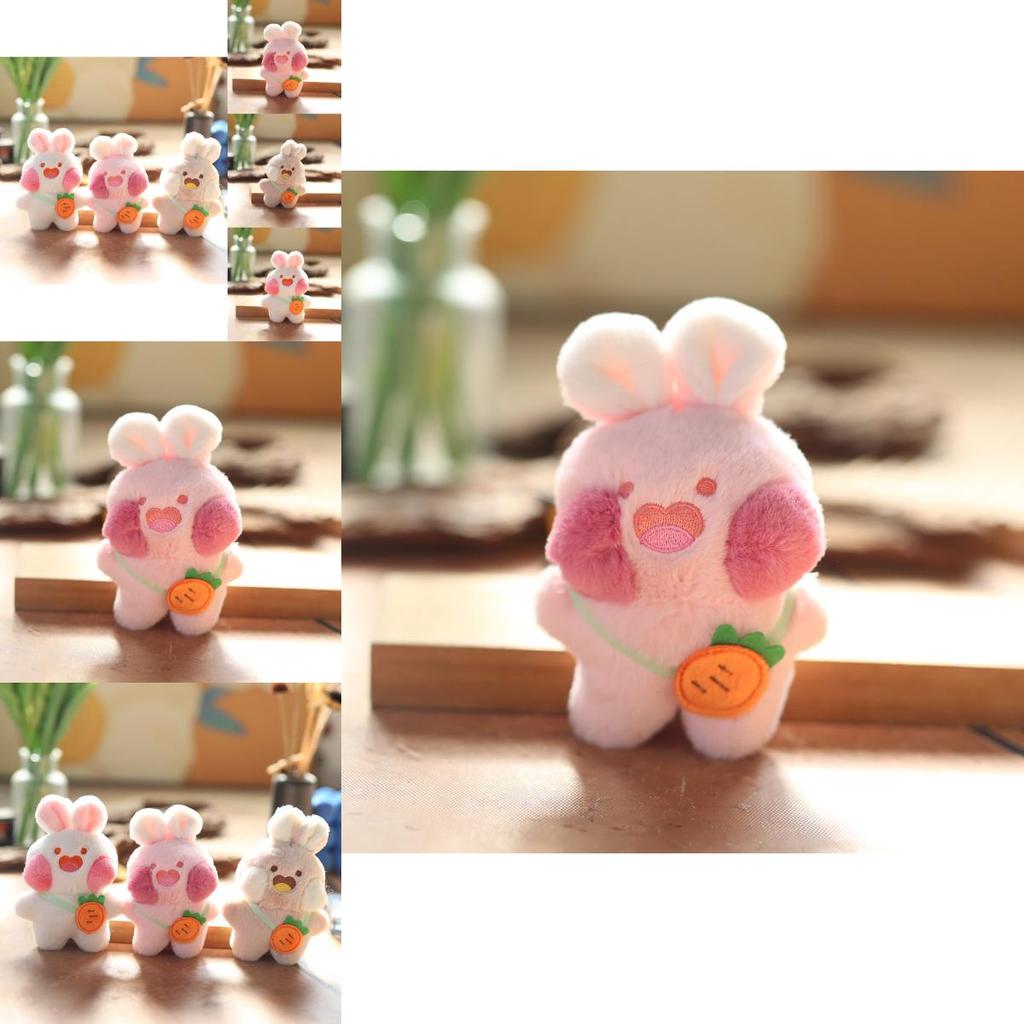 Adorable Cute Bunny Plush Toy Adornments Perfect For Bags Keychains And Gifts