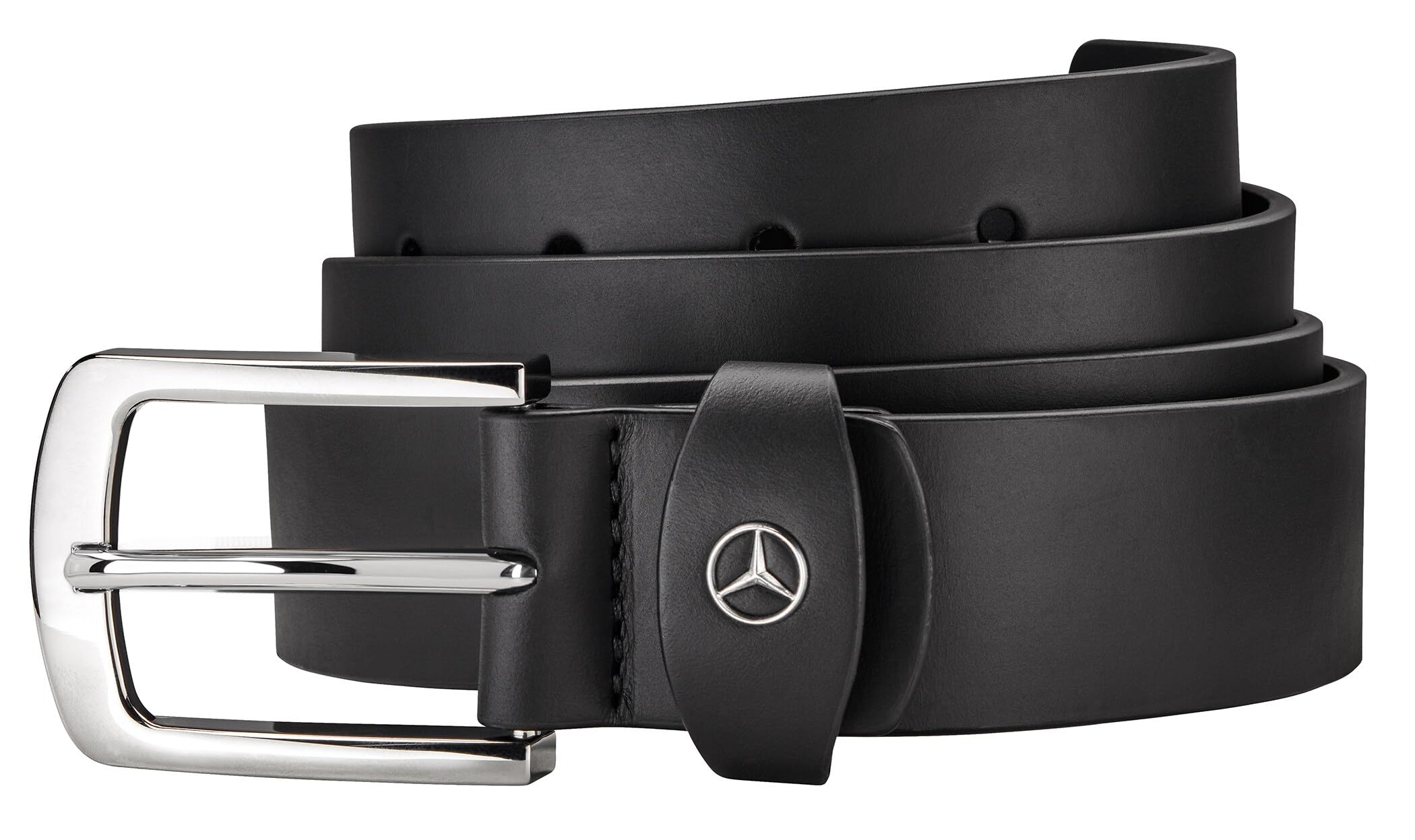 

Оригинальный черный мужской ремень [Mercedes-Benz Collection],