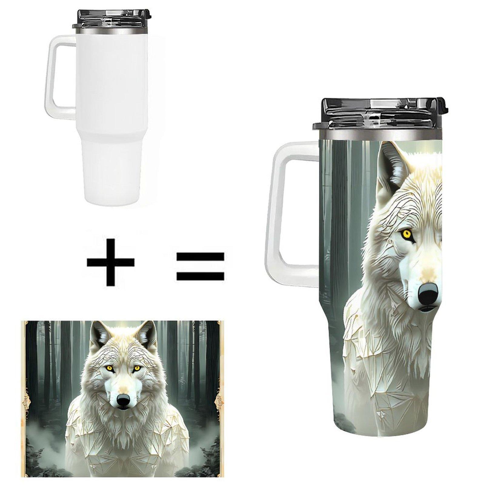 Professional Quality 40oz Tumbler for Business Gifts and Partnership Souvenirs 40 oz(1133.98g) белый