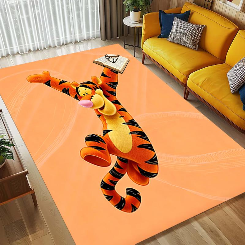 Tigger Jump Living Room Nonslip Area Rug Soft Carpet For Bedroom Game Playroom Sofa Office Home Decor Doormat Christmas Gift C9262052