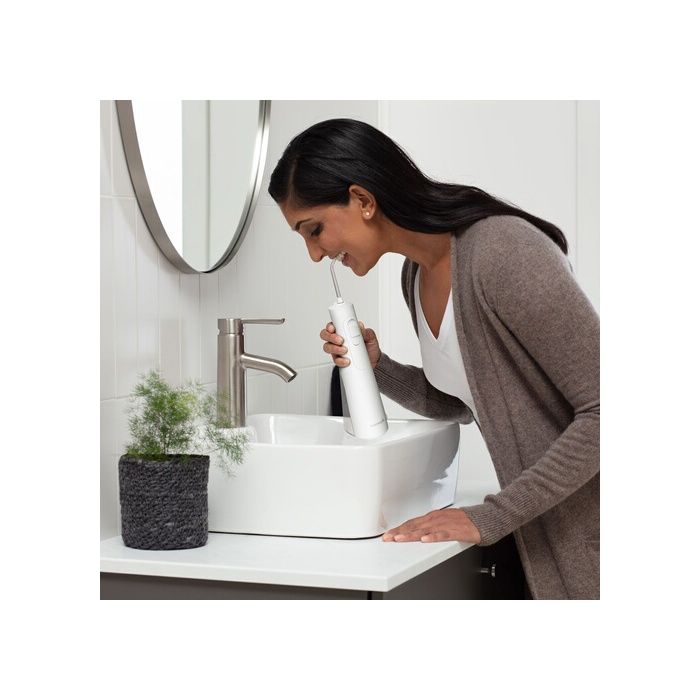 Hydropulseur - WATERPIK - WF-21 ENHANCE - Rechargeable - Waterproof - 2 embouts inclus