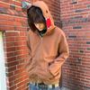 Unisex Streetwear Hooded Zip-Up Sweatshirt With Cartoon Print Embroidery Pocket - Loose Fit Fall Winter