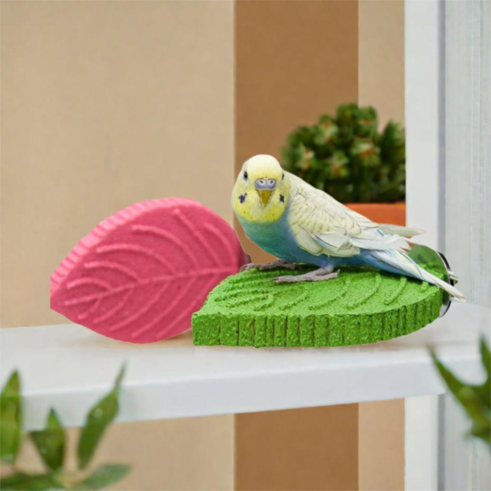 Resin Parrot Perch Non-slip Bird Cage Perch Decorative Bird Rest Station  Breeding Cage