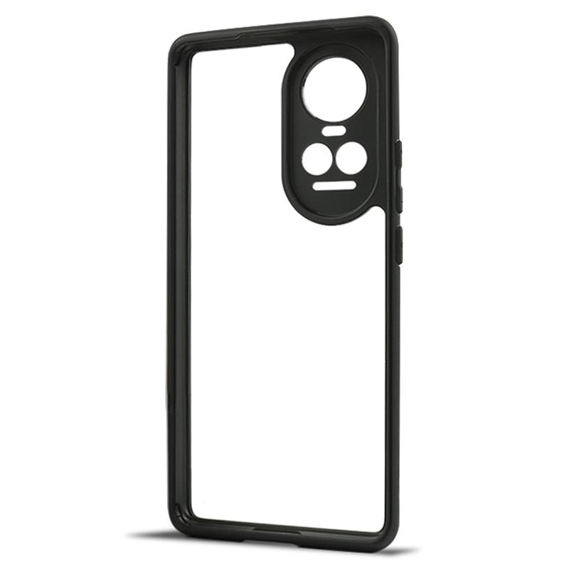 For Oppo Reno10 5G (Global) Anti-Scratch Clear Phone Cover TPU+PC Phone Shell Case