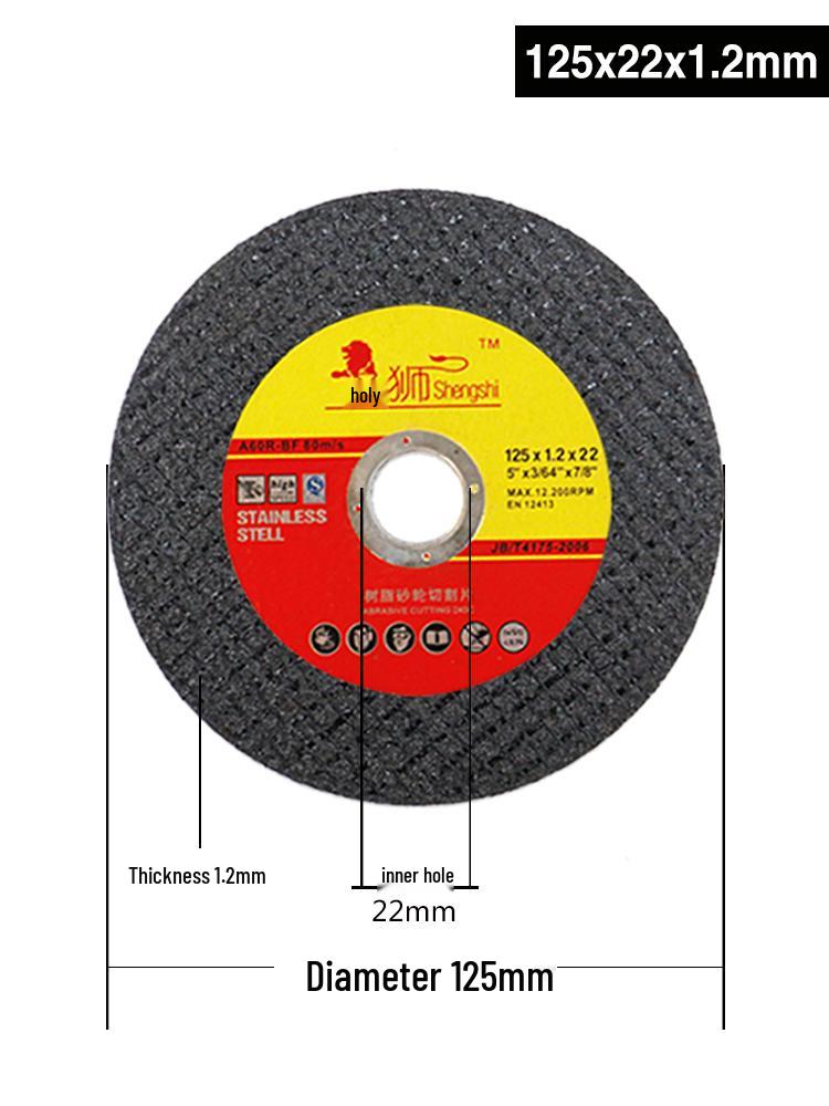 125mm Double Mesh Cutting Disc for Metal & Stainless Steel - Angle Grinder Wheel, 1.2mm Thickness
