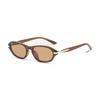 New fashion square sunglasses light luxury personalized concave sunscreen glasses outdoor street pose sunglasses men and women
