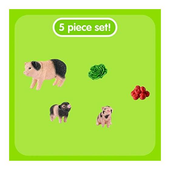 Schleich Farm World Mini Pig Parent and Child Figure 42422