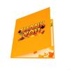 Popup Thanksgiving Greeting Card Handcrafted Harvest Theme Paper Card