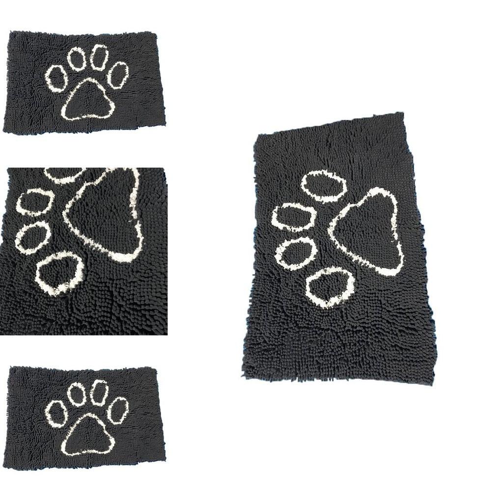 Luxurious Dog Doormat Rug Soft Chenille Material Absorbent And Nonslip Design