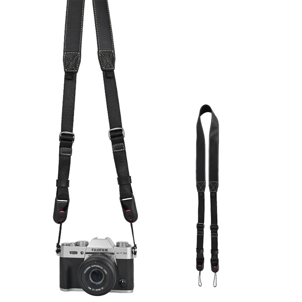 

Palm PU Camera Shoulder Strap Lanyard for Nikon Canon Panasonic Leica Sony Fujifilm Leica Mirrorless Accessories чорний