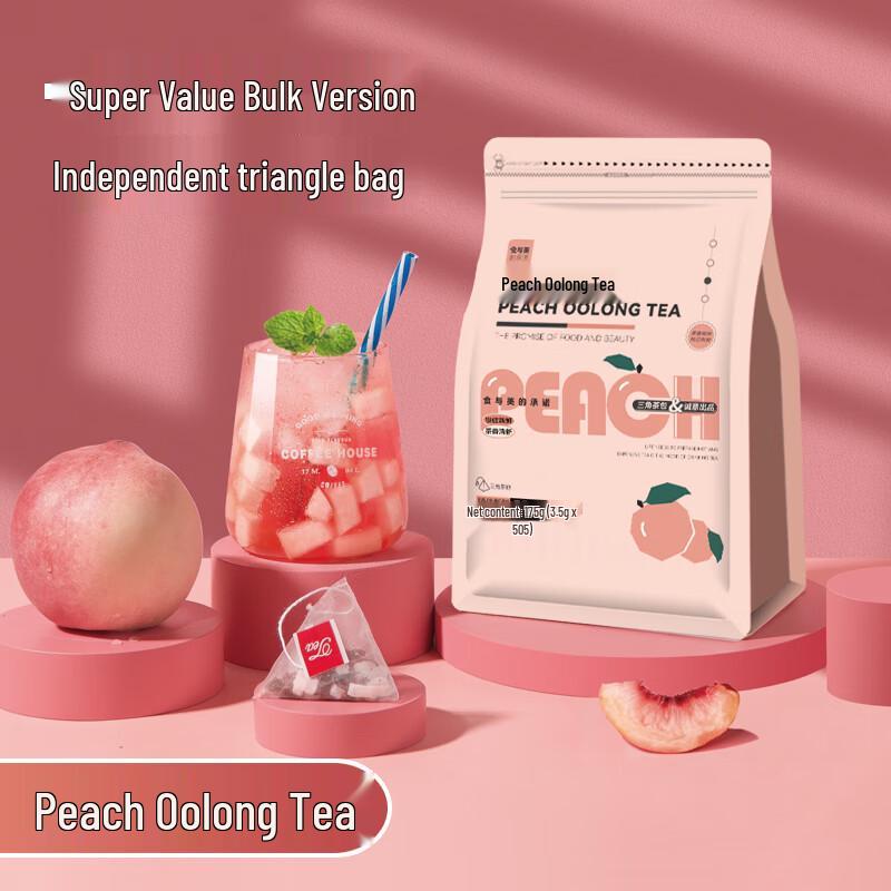 Peach White Peach Oolong & Fruit Flower Tea Bags