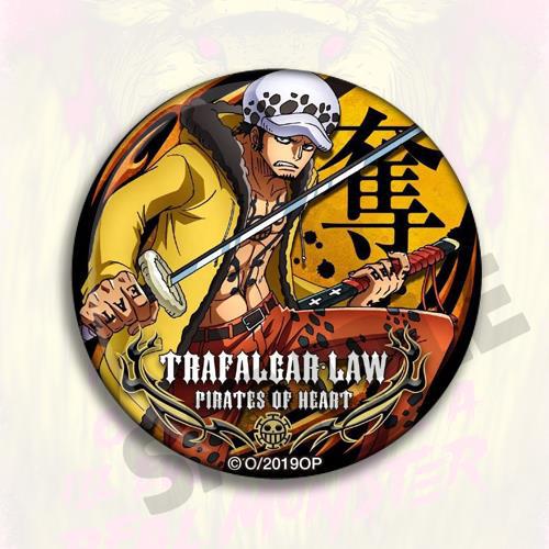 Anime One Piece Badge Pin Set Luffy Zoro Law Sanji Sabo Nami Supernova Button Accessories Merchandise Cartoon Cosplay