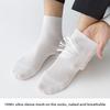 Men's Cotton Pure Cotton Socks - Lightweight Summer Shorts Socks with Mesh Ventilation for Comfortable Casual Wear for Men - Summer