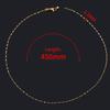 1pc Stainless Steel Semi-finished Link Chain Lobster Clasp Adjustable Stick with Silicon Bead Necklace Parts Jewelry Making