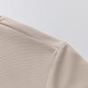 Men's Business Casual Short Sleeved Shirt with Badge Solid Color Polo Shirt Fashionable Breathable Comfortable Versatile Top