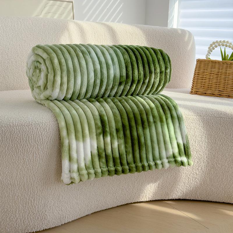 

Утолщенные одеяла, Одеяла для сна из кораллового флиса, Фланелевые покрывала для дивана, Маленькие офисные одеяла 70*100cm зелёный