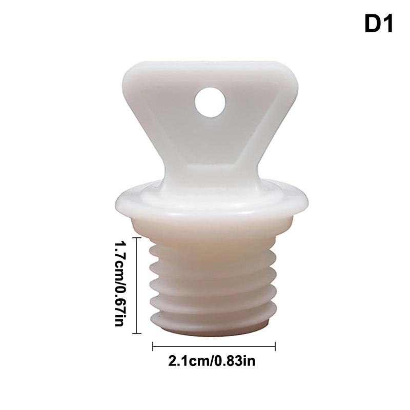 5/1Pcs  Water Bag Stopper Multi Sizes Plastic Water Plug  Water Bottle Replacement Seal Stoppers Leakproof Durable