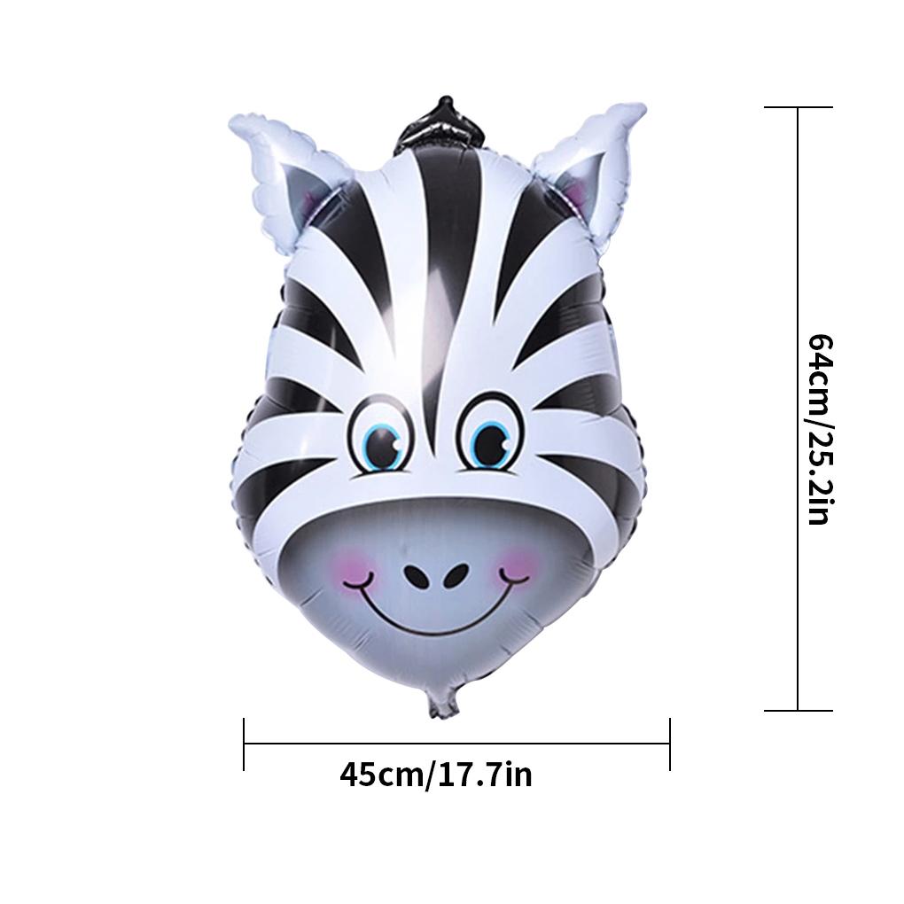 Párty balónek z hliníkové fólie Kreslený balónek se zvířetem Domácí hotelová restaurace nafouknutá dekorace
