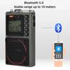 Multi Function AM/FM/SW/WB Full Band Radio Mobile APP Remote Radio Portable Bluetooth Digital Card Player for The Elderly