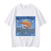 Rest in Peace Shrimp Funny Meme T-shirts Men Women Clothing Summer T-shirt Fashion Casual Short Sleeve T Shirts Streetwear Tops