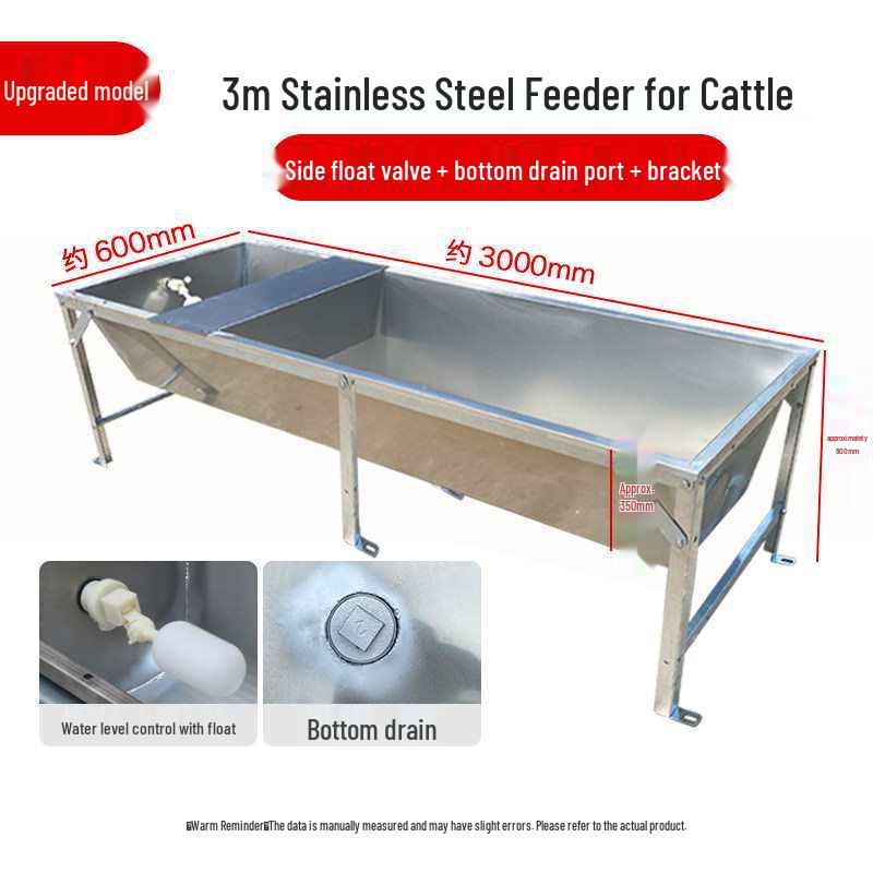 Stainless Steel Automatic Thermal Livestock Water Trough