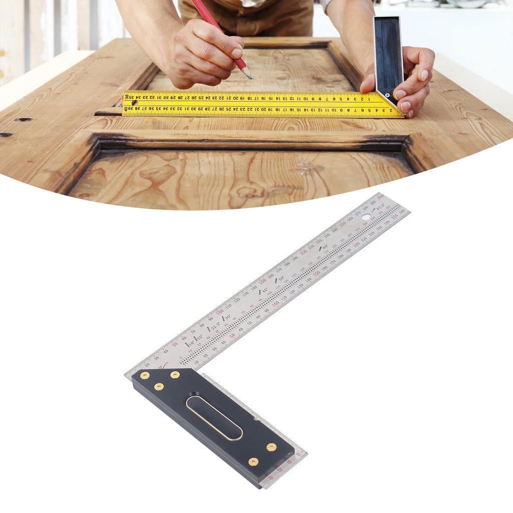L Measurements Ruler Stainless Steel High Accuracy Carpenter Framing Ruler